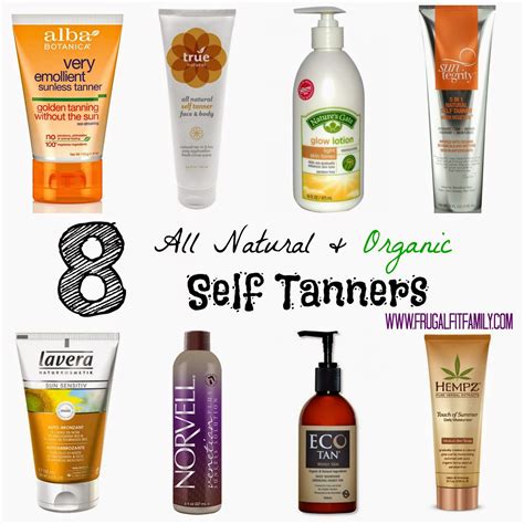 all natural self tanners.